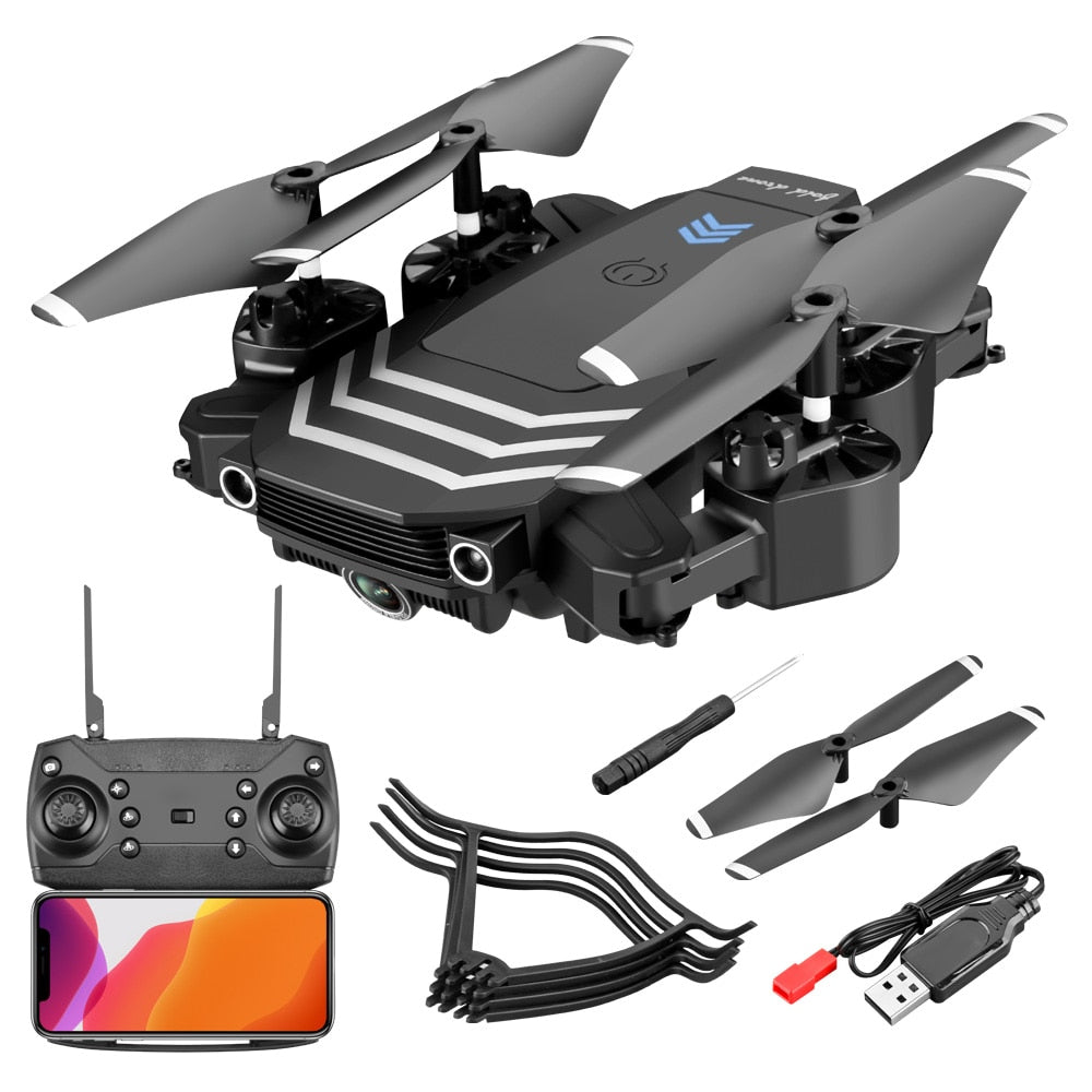 Halolo LS11 RC Drone 4K With Camera HD Wifi Fpv Mini Foldable Dron Helicopter