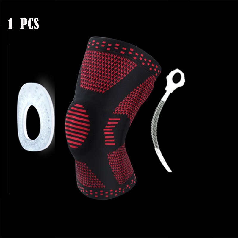 1pcs New Compression Knee Sleeve Best Knee Brace Knee Pads Support Running Crossfit