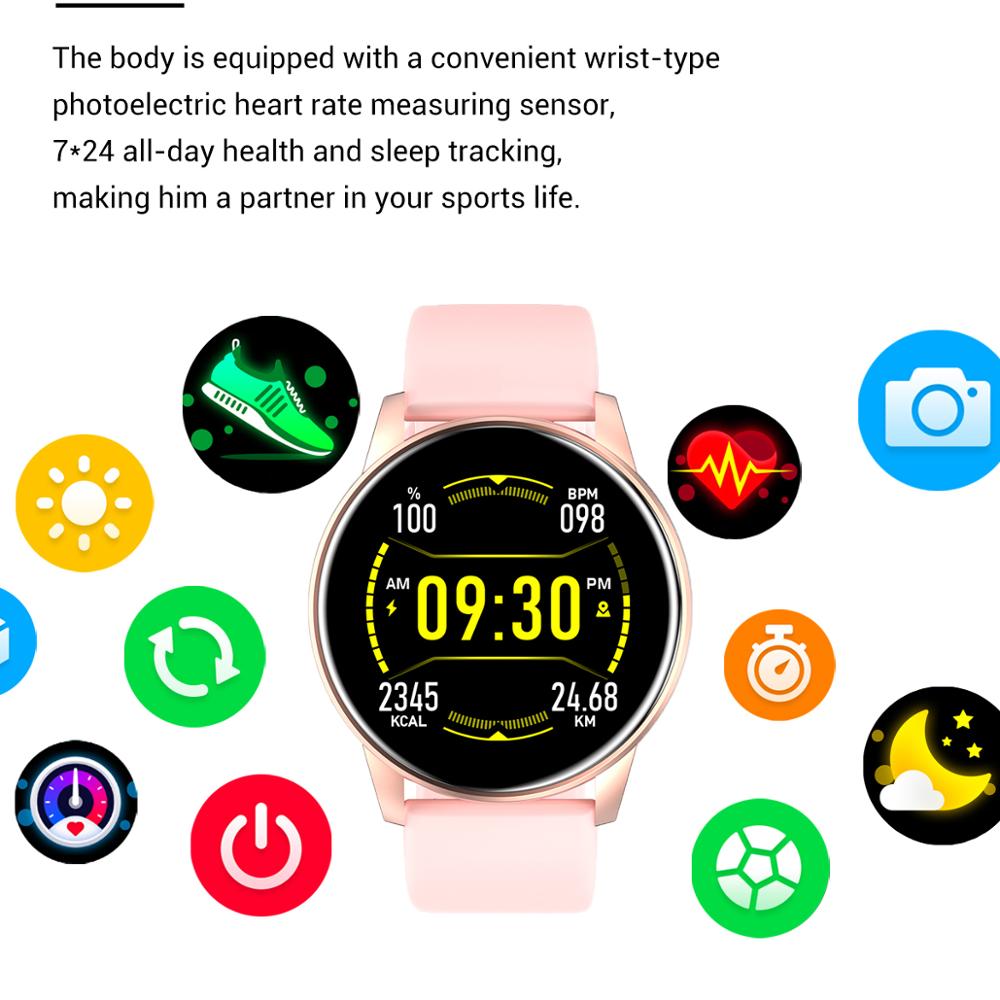 Women Smart Watch Real-time Weather Forecast Smartwatch Activity Tracker Heart Rate