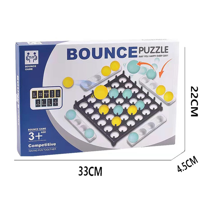 NEW Bounce Off Game Jumping Ball Board Games for Kids 1 Set Activate Ball Game Gift