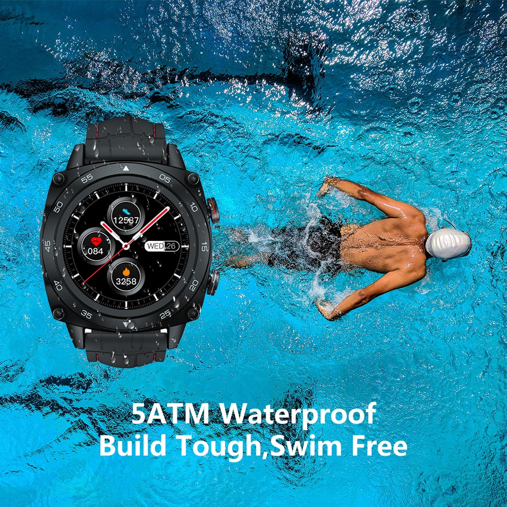 Cubot C3 SmartWatch Sport Heart Rate Sleep Monitor 5ATM Waterproof Touch Fitness Tracker