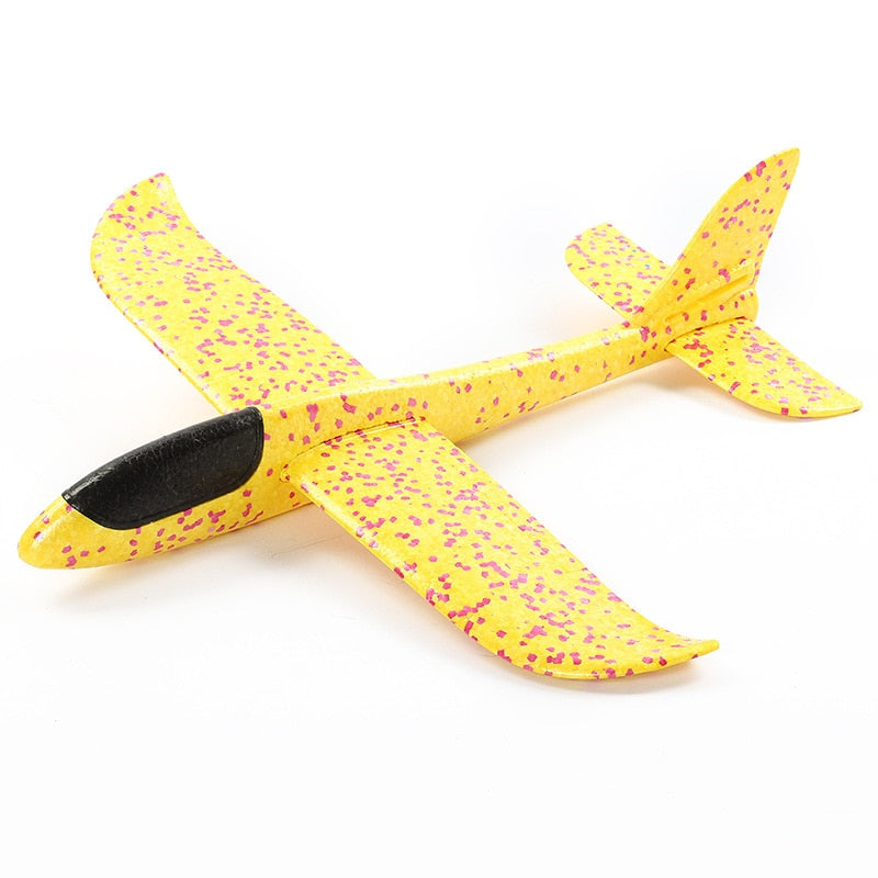 Halolo EPP Foam Hand Throw Airplane Outdoor Launch Glider Plane Kids Gift Toy 35CM