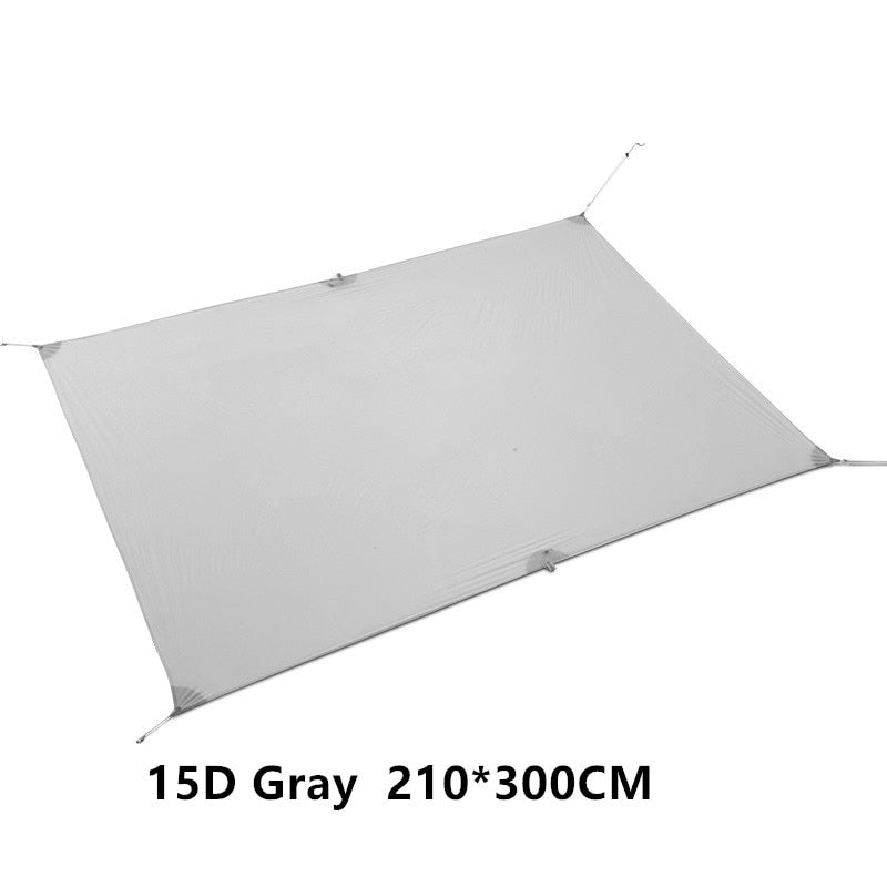 FLAME'S CREED Ultralight Tarp Lightweight MINI Sun Shelter Camping Mat Tent Footprint