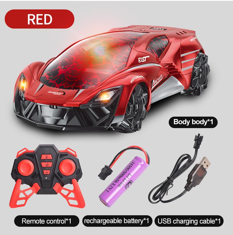 LBLA 2.4G Crack Remote Control Min Drifting RC Car Stunt Multi-directional 360