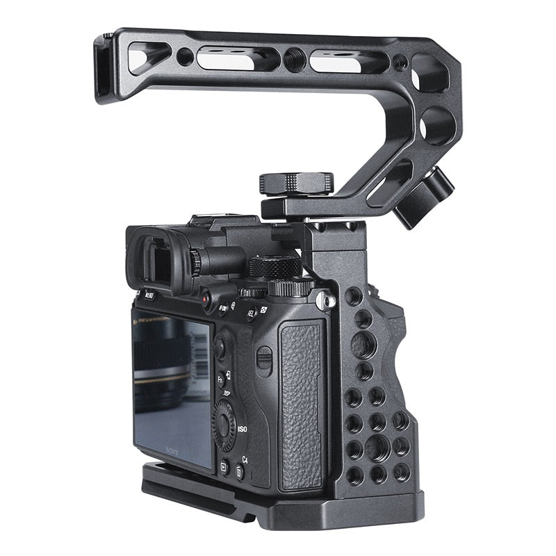 UURig C-A73 Camera Cage for Sony a7iii A7R3 A7M3 Standard Arca-Style Quick Release