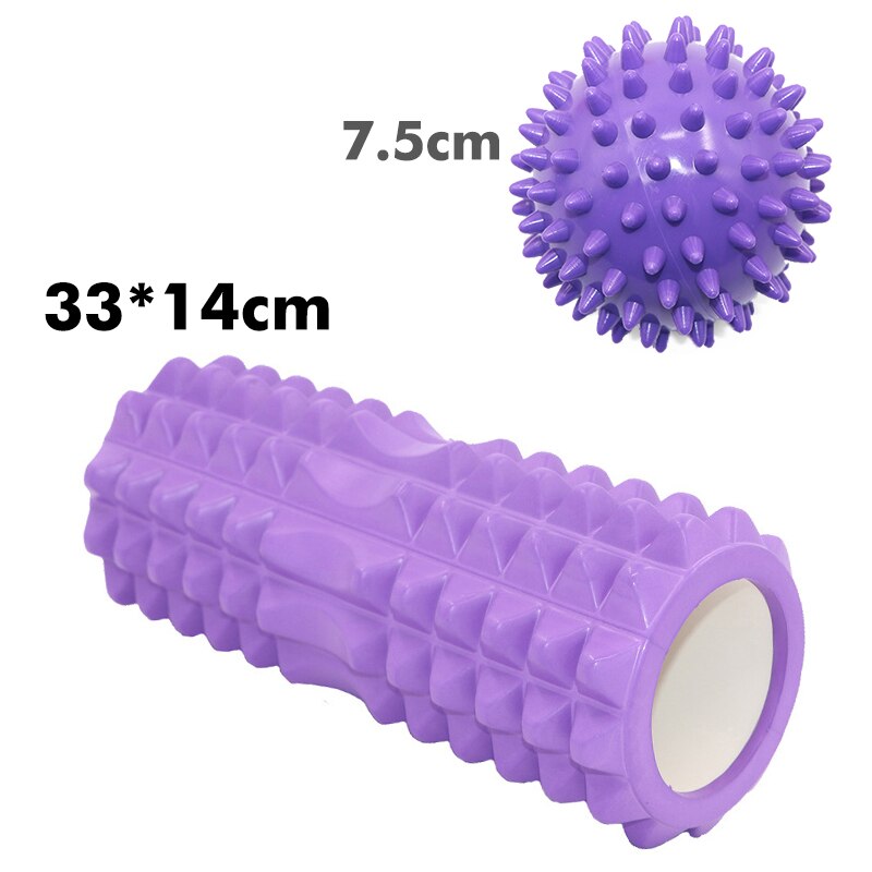 45cm*14cm Yoga column foam roller Pilates column balance bar stick relax muscle deep massage roller