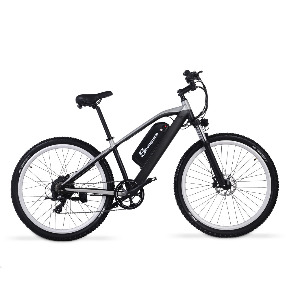 Shengmilo M90 Electric Bike 500W Mens Mountain bike Adult Electric Bicycle Snow Bike 48V Lithium