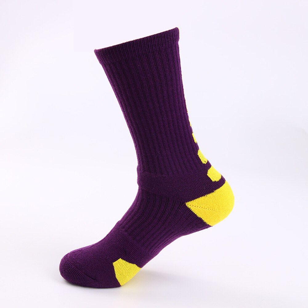 Professional Men Women Elite Cycling Socks Long Anti Slip Compression Socks Outdoor