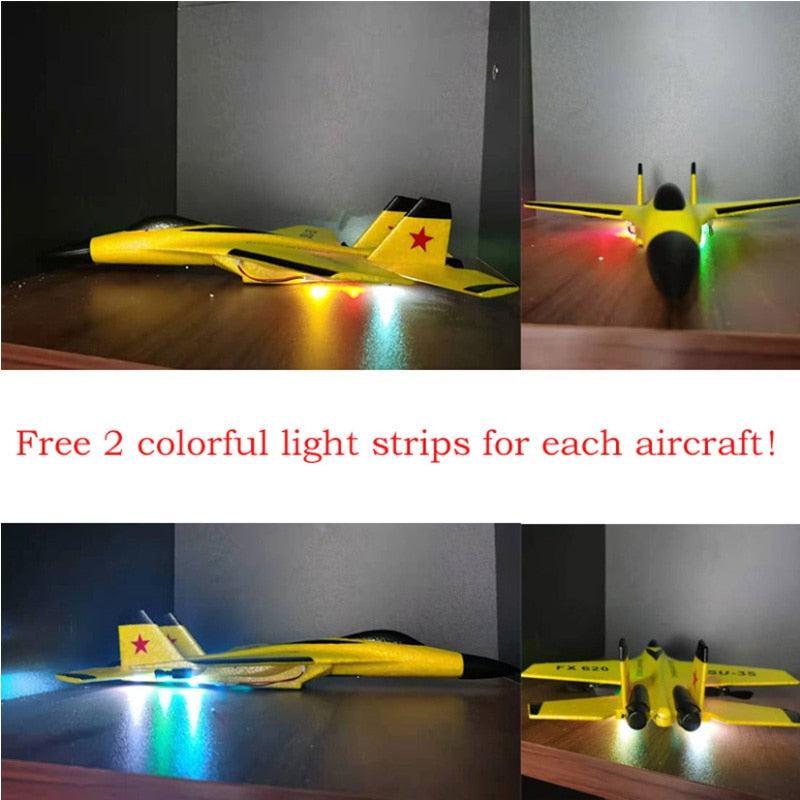 FX-620 SU-35 RC Remote Control Airplane 2.4G Remote Control Fighter Hobby Plane