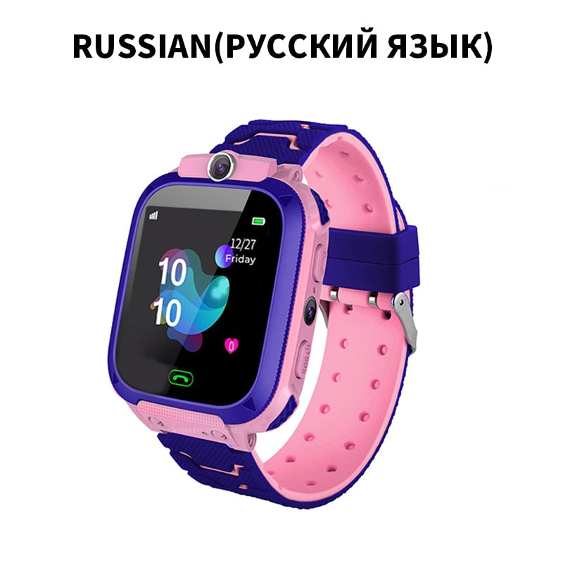 Kids Smart Watch 2022 New SOS Smartwatch For Children Sim Card LBS Location Photo