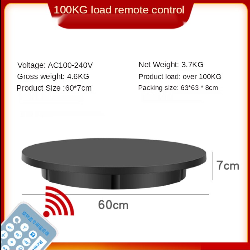 360° Booth Rotating Machine Turntable Display Backdrop Stand