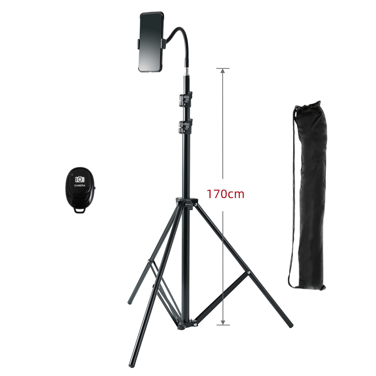 160 200cm Photography Tripod Strong Light Stands For Photo Studio Relfectors Softbox Light stands