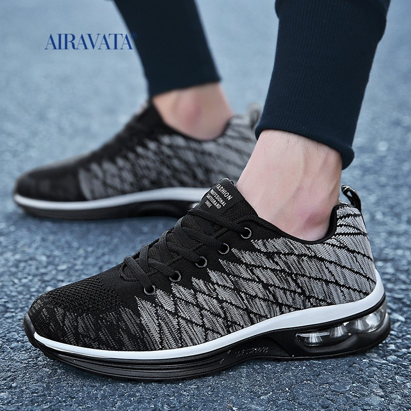 Casual Men's Running Shoes Air Cushion Breathable Lightweight