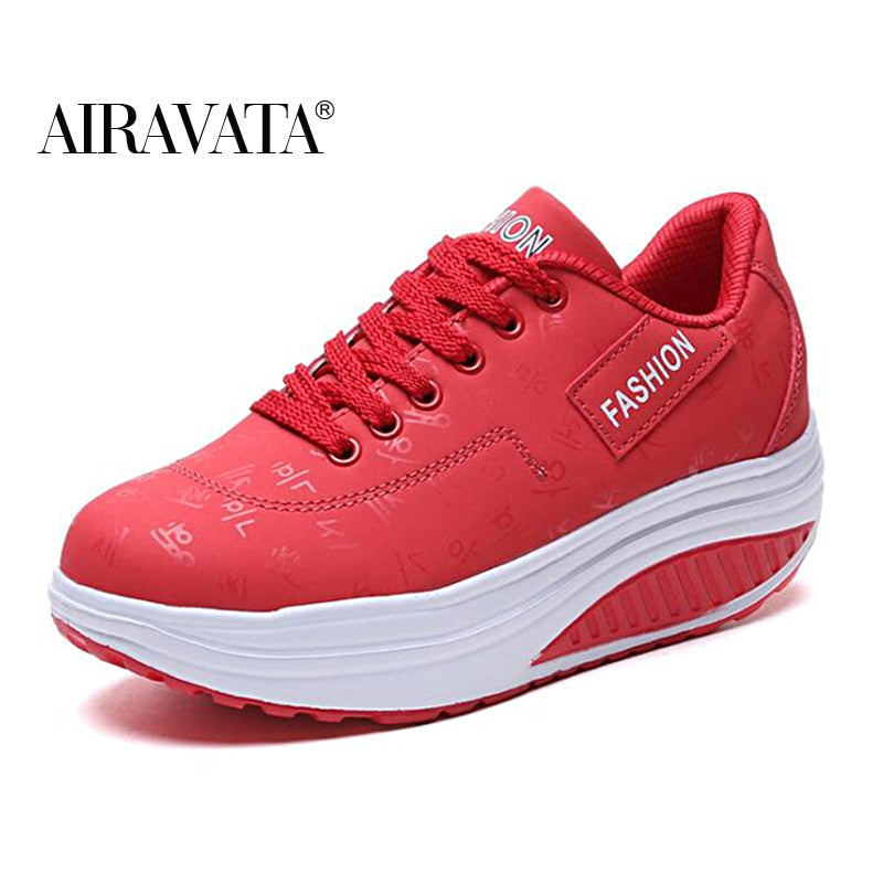 Women Fashion Sport Comfortable Breathable Ladies Smooth Casual Thick