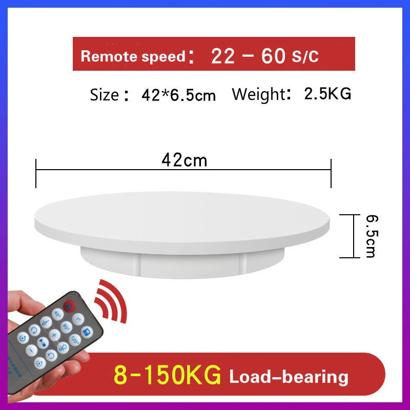 360° Booth Rotating Machine Turntable Display Backdrop Stand