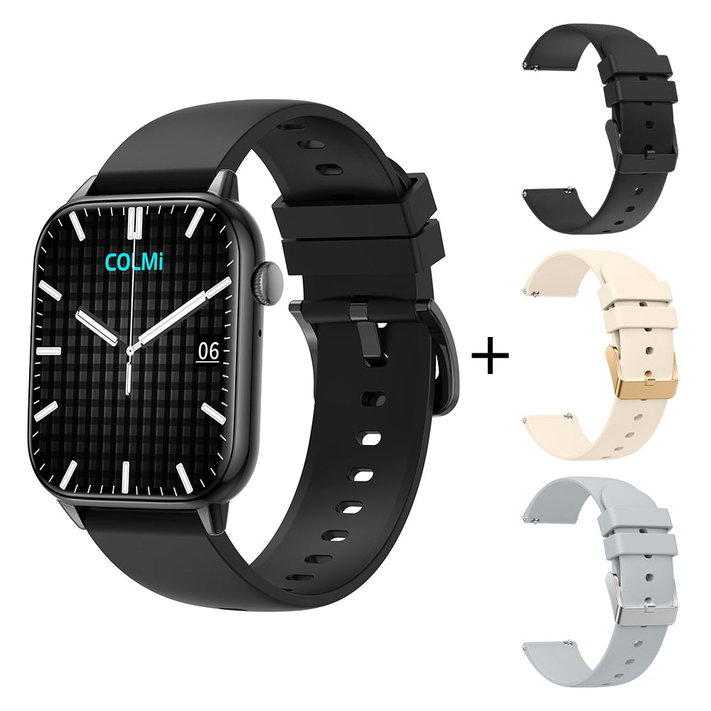 COLMI C60 Smartwatch 1.9 inch Full Screen Bluetooth Calling Heart Rate Sleep Monitor