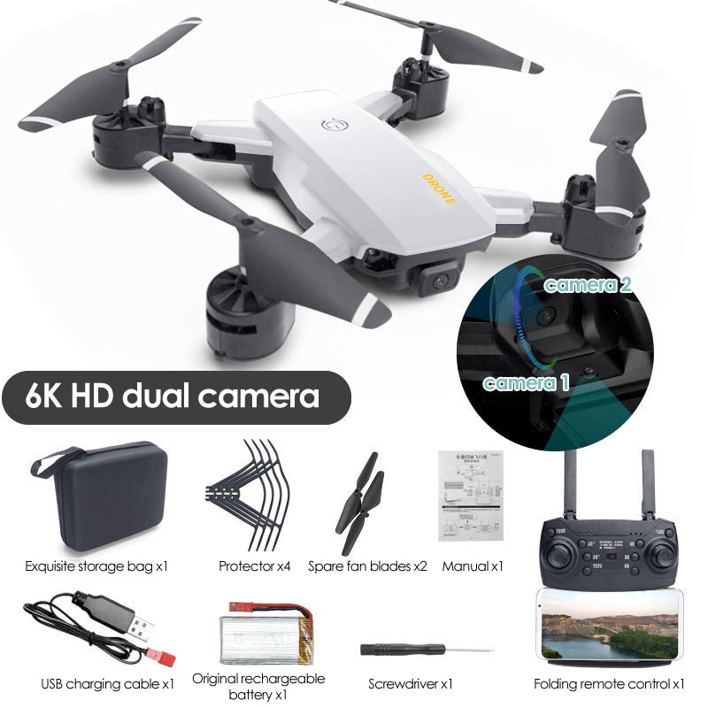 Drone 8K Profesional Drones With Camera Hd 4K Mini 6K Dron Quadcopt Obstacle