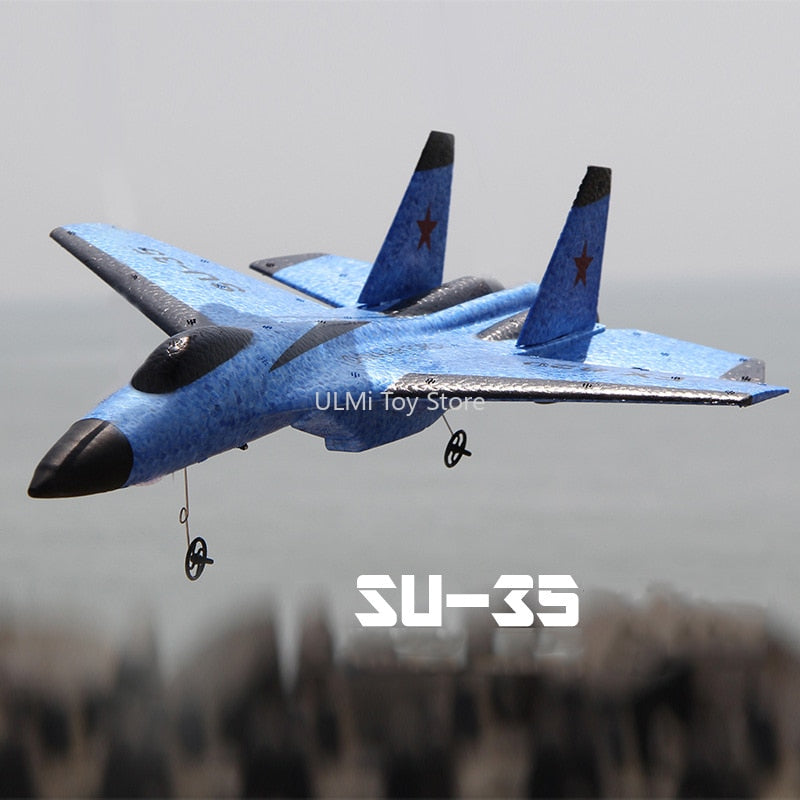 SU-35 RC Remote Control Airplane 2.4G Remote Control Fighter Hobby Plane Glider