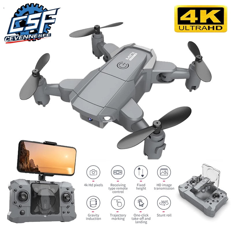 New mini KY905 drone 4K HD camera, GPS WIFI FPV vision foldable rc quadcopter