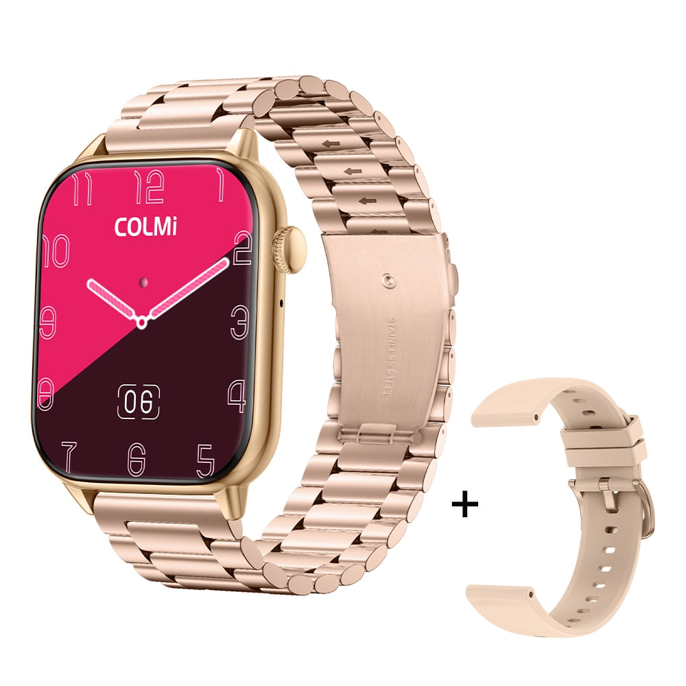 COLMI C60 Smartwatch 1.9 inch Full Screen Bluetooth Calling Heart Rate Sleep Monitor