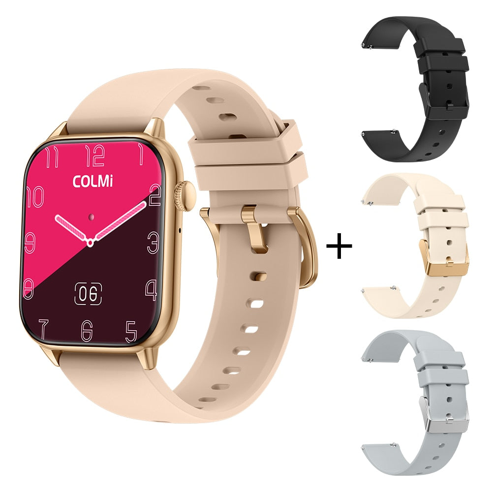 COLMI C60 Smartwatch 1.9 inch Full Screen Bluetooth Calling Heart Rate Sleep Monitor