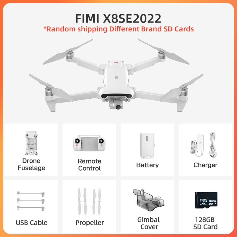 FIMI X8SE 2020 Drone with Camera Quadcopter RC Helicopter 8KM professional FPV