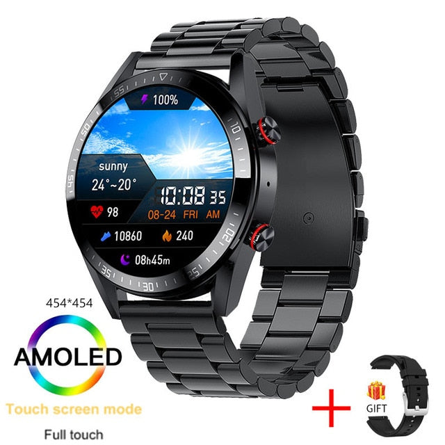 2022 New 454*454 Screen Smart Watch Always Display The Time Bluetooth Call Local Music Smartwatch