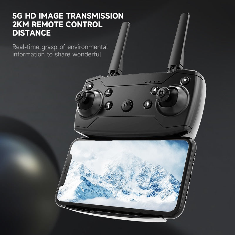 S91 4K Drone Professional Obstacle Avoidance Dual Camera Foldable RC Quadcopter