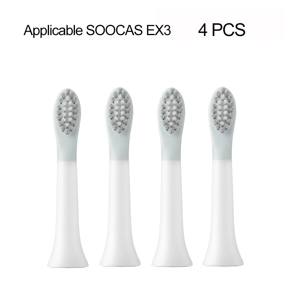 Original SOOCAS Sonic Electric Toothbrush Heads Replacement  SOOCAS SO WHITE