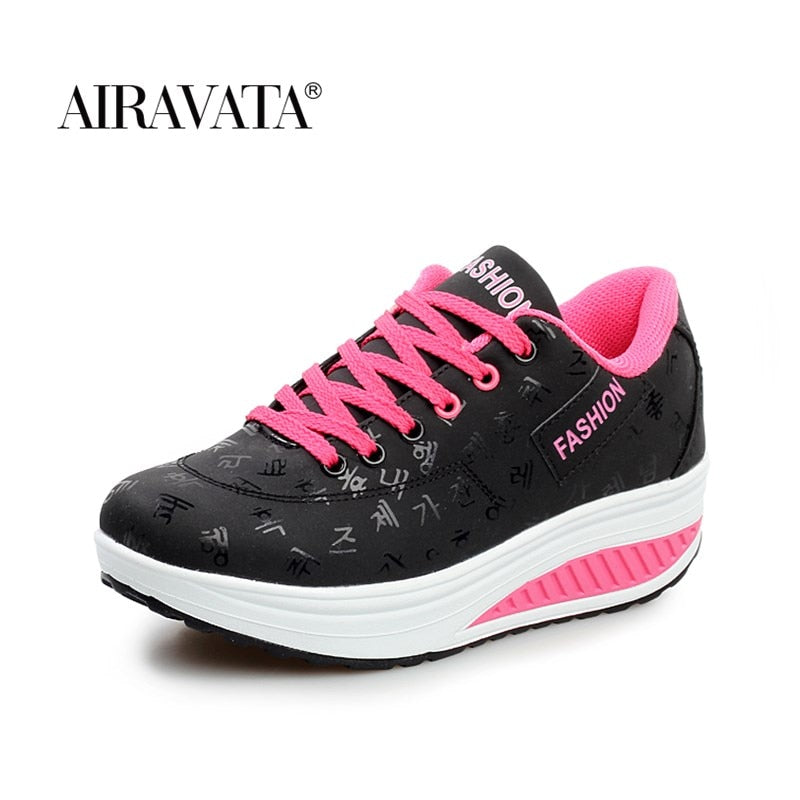 Women Fashion Sport Comfortable Breathable Ladies Smooth Casual Thick