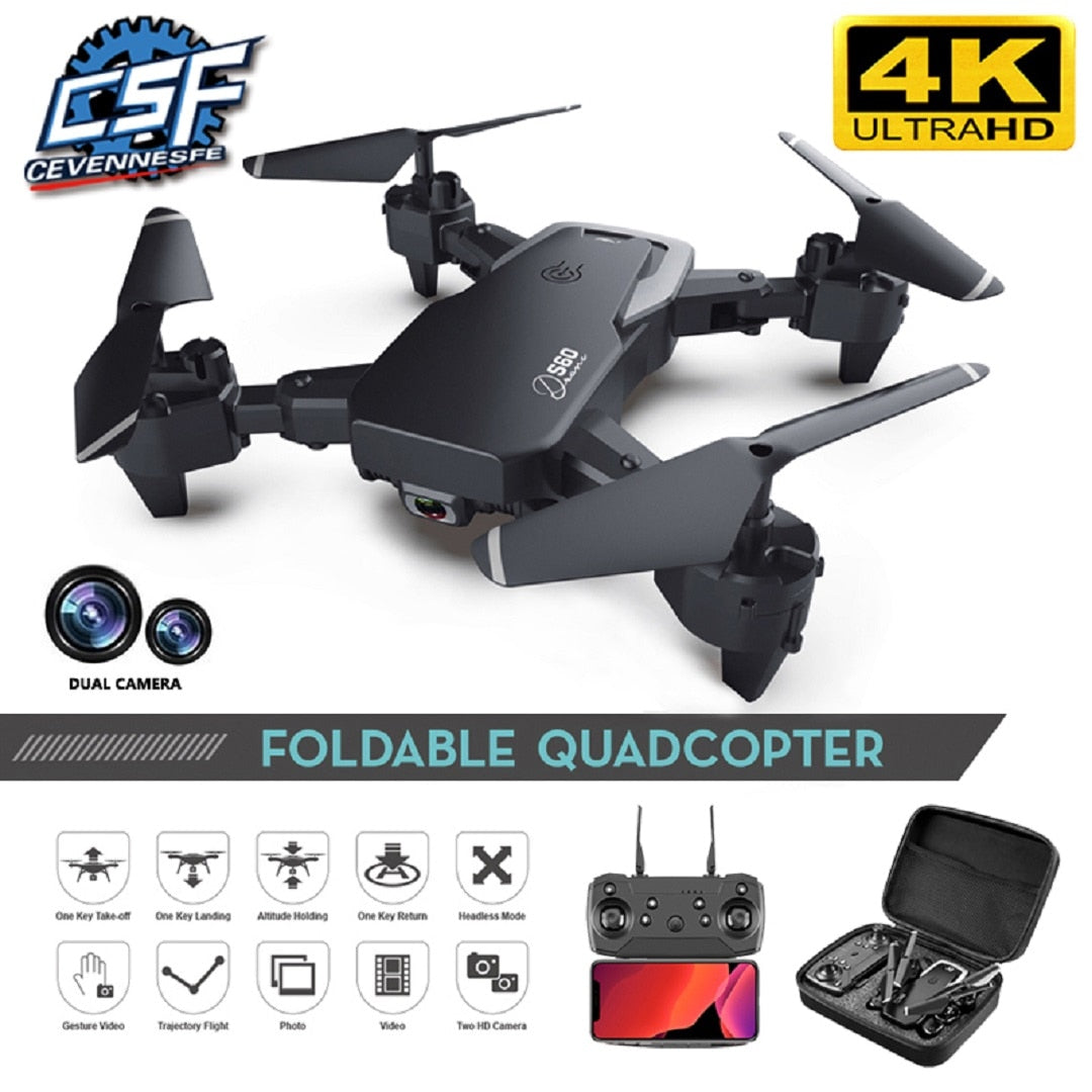 NEW Drone 4k profession HD Wide Angle Camera 1080P WiFi Fpv Drone Dual Camera  Height