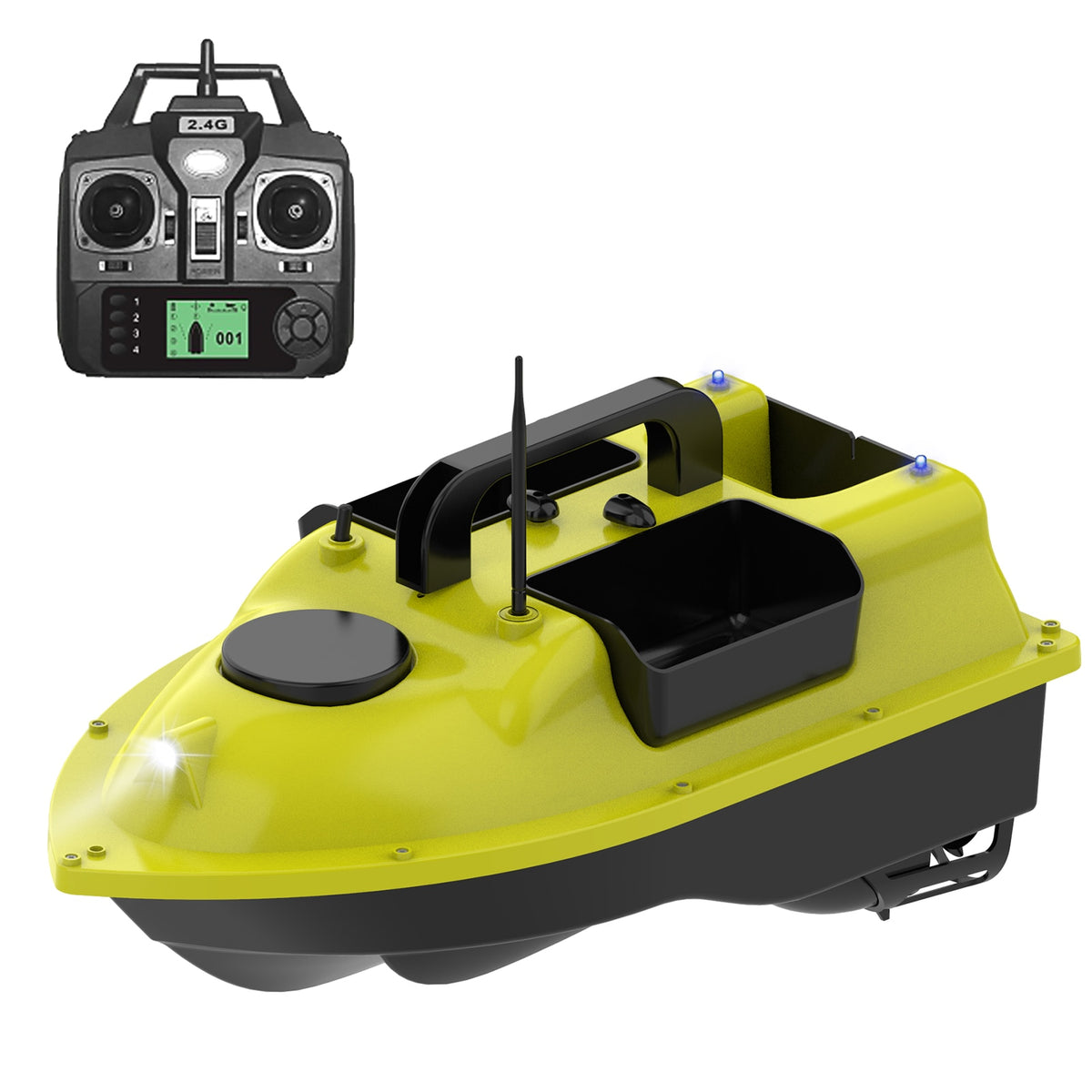 Smart Fishing Bait Boat RC D11 500M Wireless Remote Control Fishing Feeder Toy Fishing Boat Remote Range