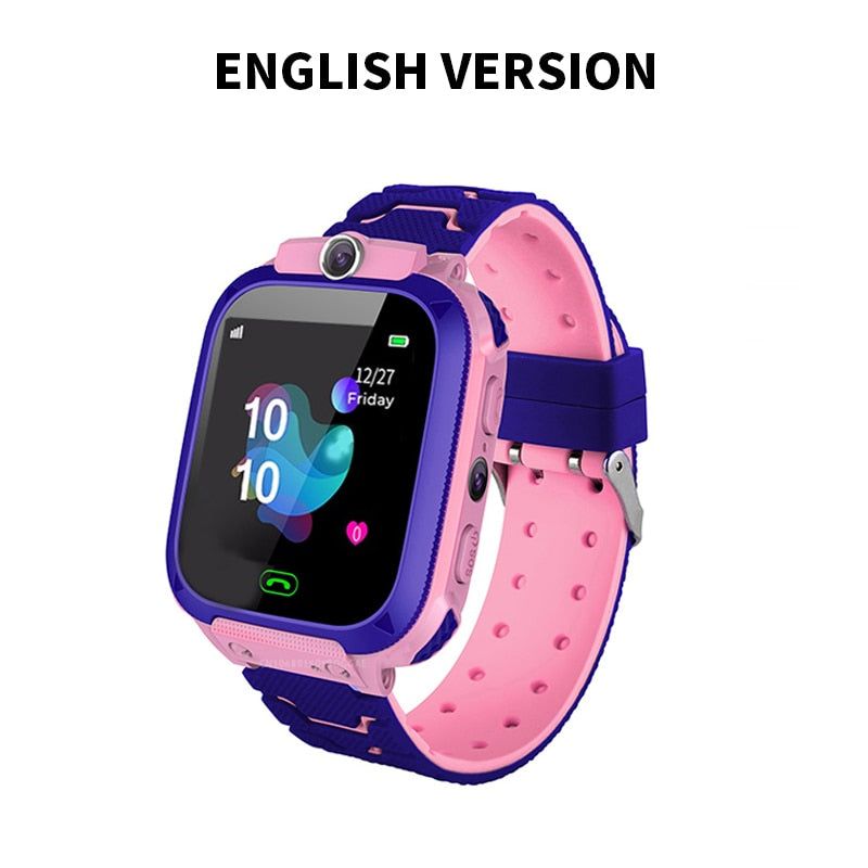 Kids Smart Watch 2022 New SOS Smartwatch For Children Sim Card LBS Location Photo