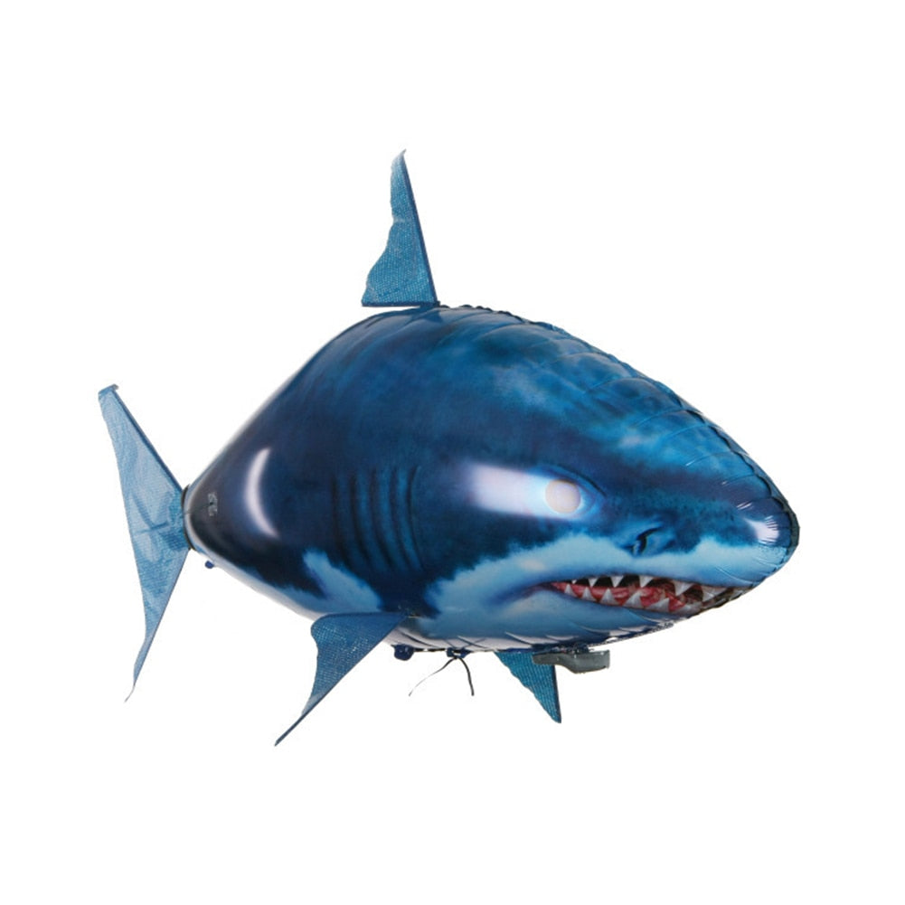 Remote Control Shark Toy Air Swimming Fish RC Animal Toy Infrared RC Flying Toys Air