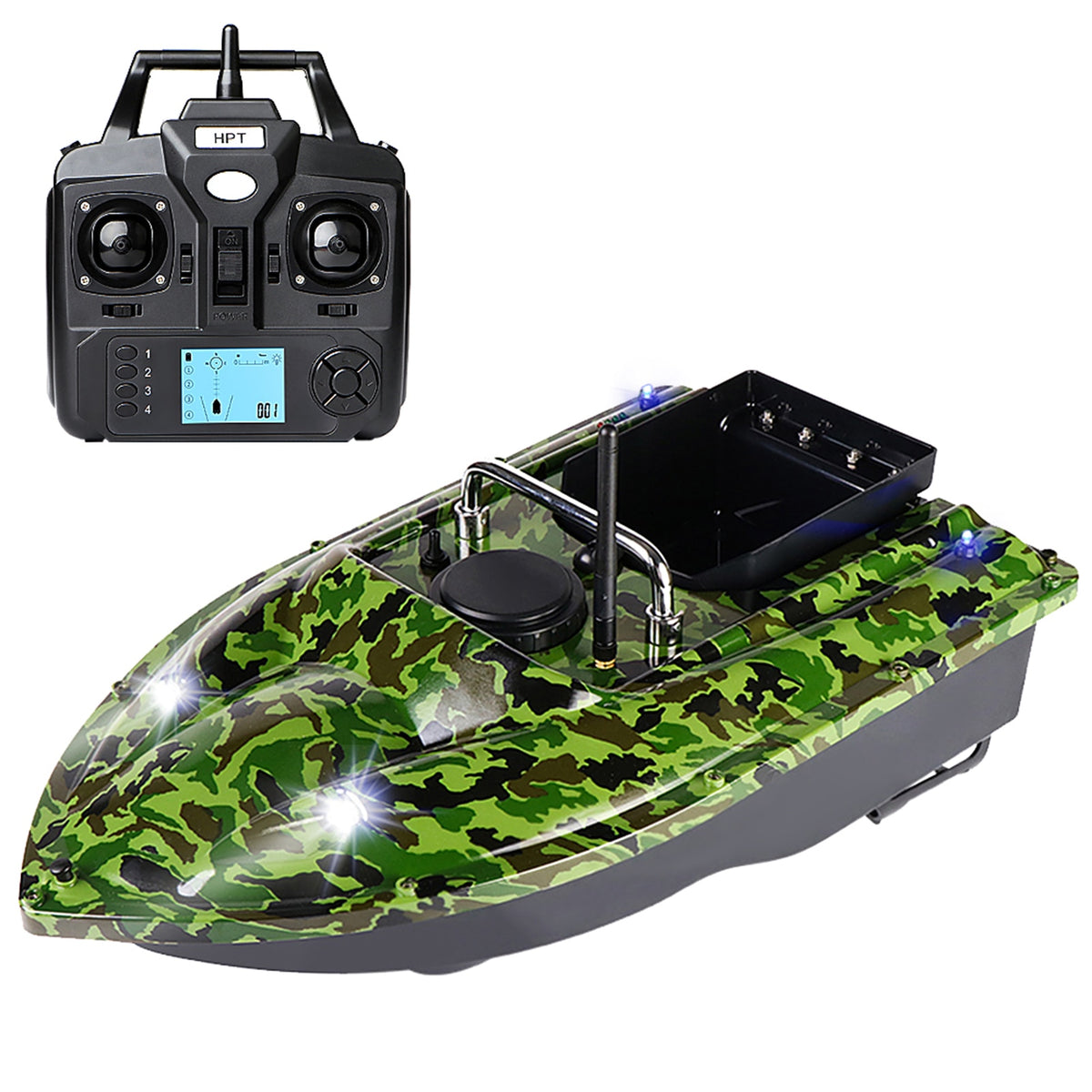 Smart Fishing Bait Boat RC D11 500M Wireless Remote Control Fishing Feeder Toy Fishing Boat Remote Range