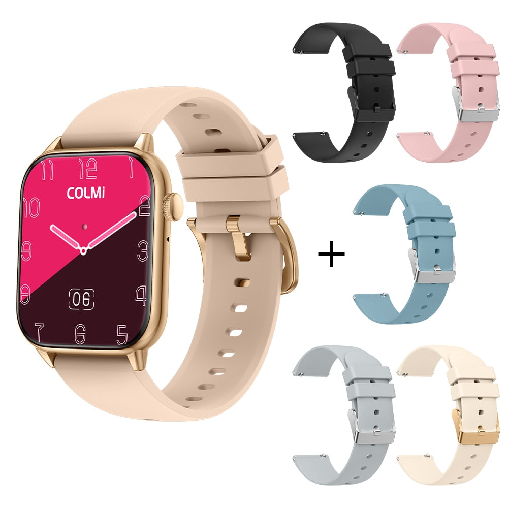 COLMI C60 Smartwatch 1.9 inch Full Screen Bluetooth Calling Heart Rate Sleep Monitor