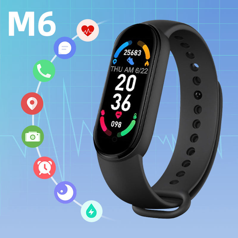 M6 Magnetic Sports Smart Brand Bluetooth Electronic Mi Fitness Bracelet Heart Rate