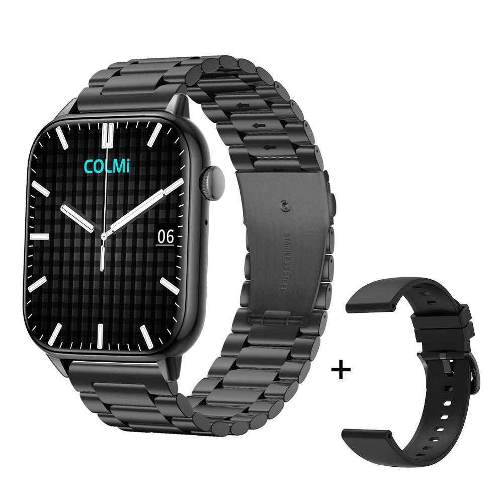 COLMI C60 Smartwatch 1.9 inch Full Screen Bluetooth Calling Heart Rate Sleep Monitor