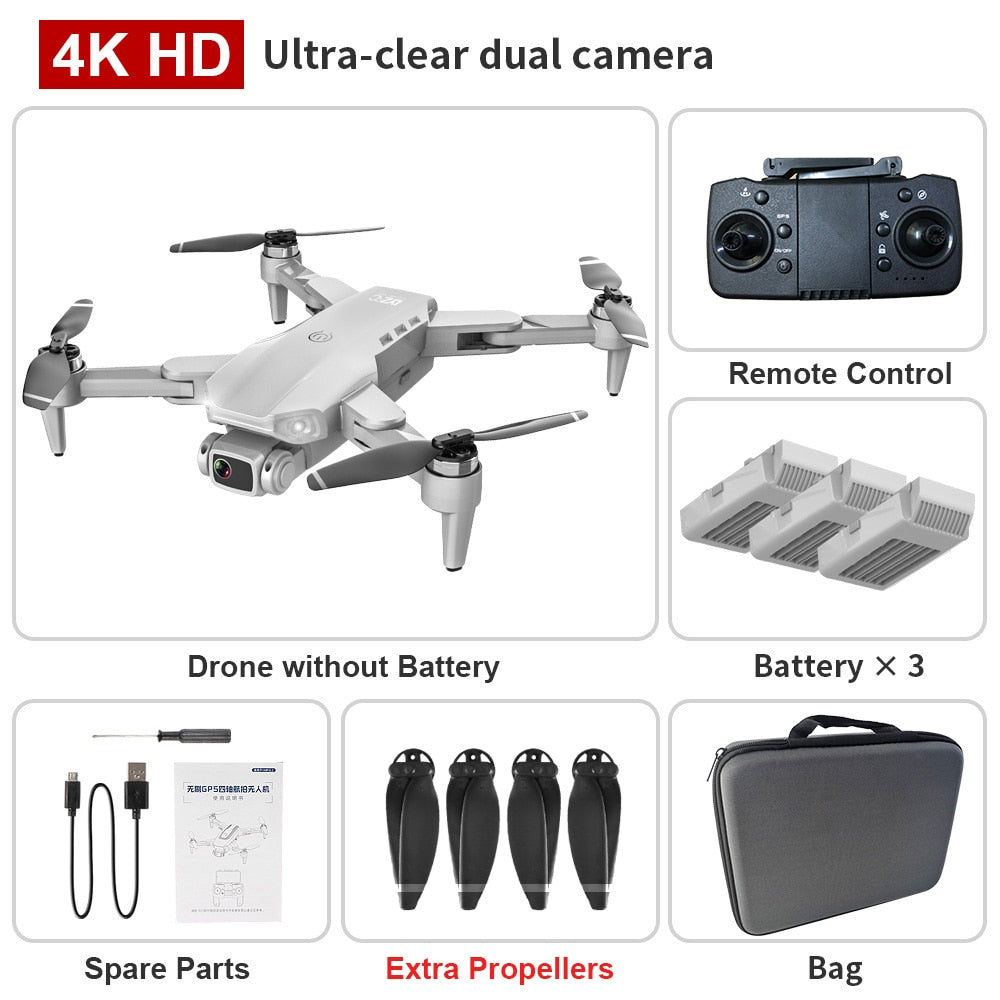 Drone L900 Pro SE MAX 4K Professional HD Camera 5G GPS Visual Obstacle Avoidance