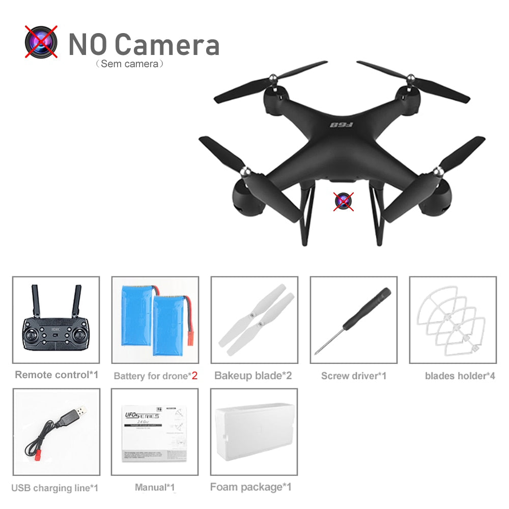 Aerial Photography RC Drone UAV FPV with 4K HD Pixel Camera Remote Control 4-Axis Quadcopter Aircraft