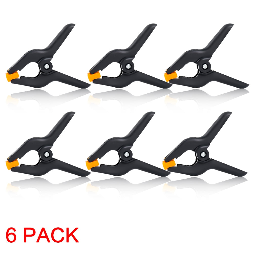 12Pcs Photography Heavy Duty Muslin Clamps, Photo Booth Background Stand Clip Fixed