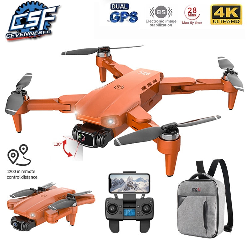 CEVENNESFE L900 Pro Drone 5G GPS HD Camera FPV 28min Flight Time Brushless Motor Quadcopter