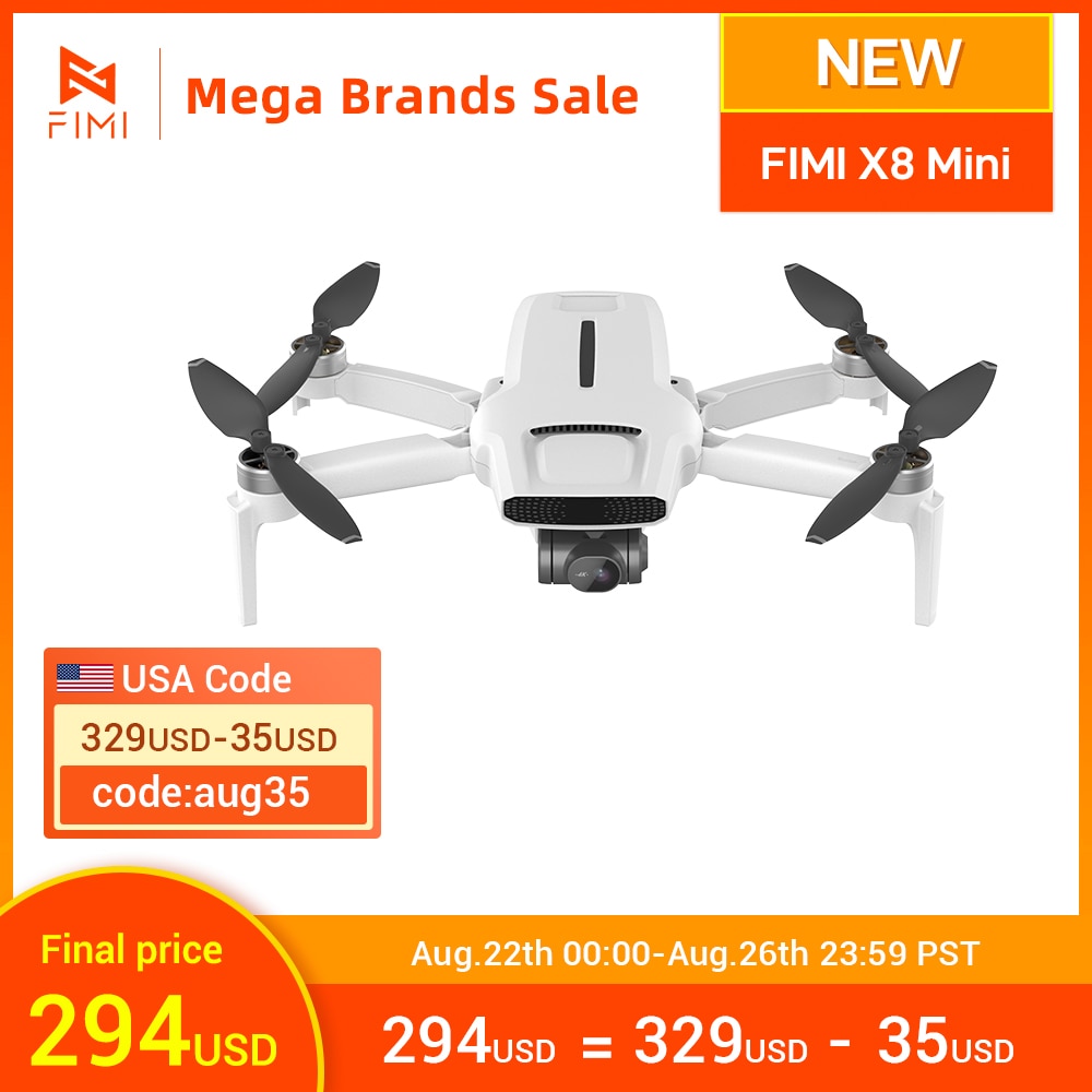 FIMI X8 Mini Camera Drone under 250g drones 8km 4k professional mini drone