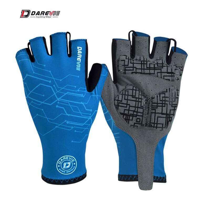 DAREVIE Cycling Gloves Women Half Finger Gel Padded Shockproof Breathable Cycling Glove Pro