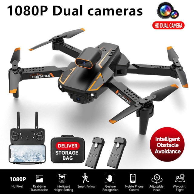 S91 4K Drone Professional Obstacle Avoidance Dual Camera Foldable RC Quadcopter