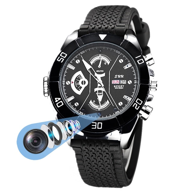 SEHOINTL Full HD 1080P Mini Camera Watch with IR NightVision Motion Detection Wireless