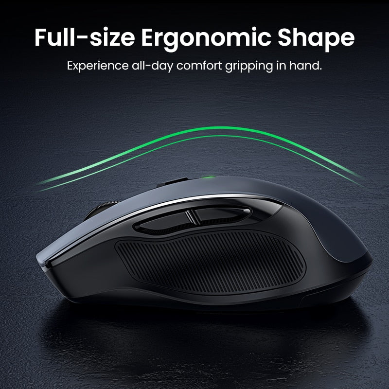 Mouse Wireless Ergonomic Mouse 4000 DPI Silent 6 Buttons For MacBook Tablet Laptop