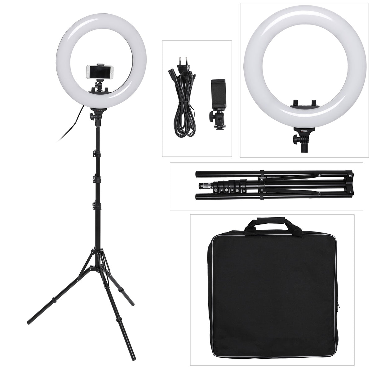 18Inch Photo Studio lighting LED Ring Light Phone camera lamp Profissional Photography Ring