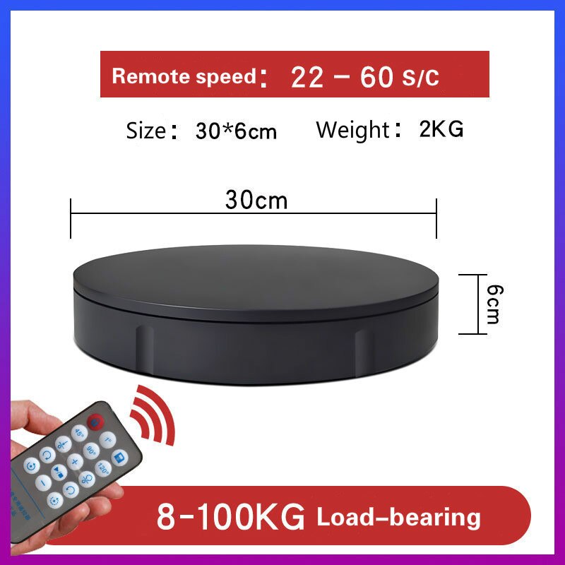 360° Booth Rotating Machine Turntable Display Backdrop Stand