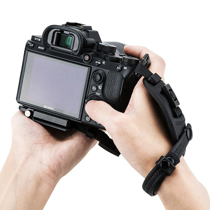 JJC High-end Camera Hand Strap Wrist Strap Quick Release Patent Design for Sony A7